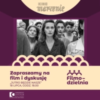 Plakat spotkania "Filmo-dzielni"